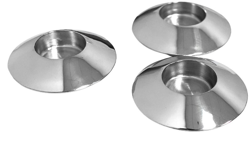 Wall Tea Light Candle Holder - Plain & Shiny