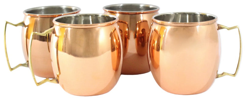 Copper Mule Mugs - 4 Piece Set