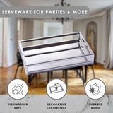 Serving Tray - Tubular - Stainless Steel - Rectangular
