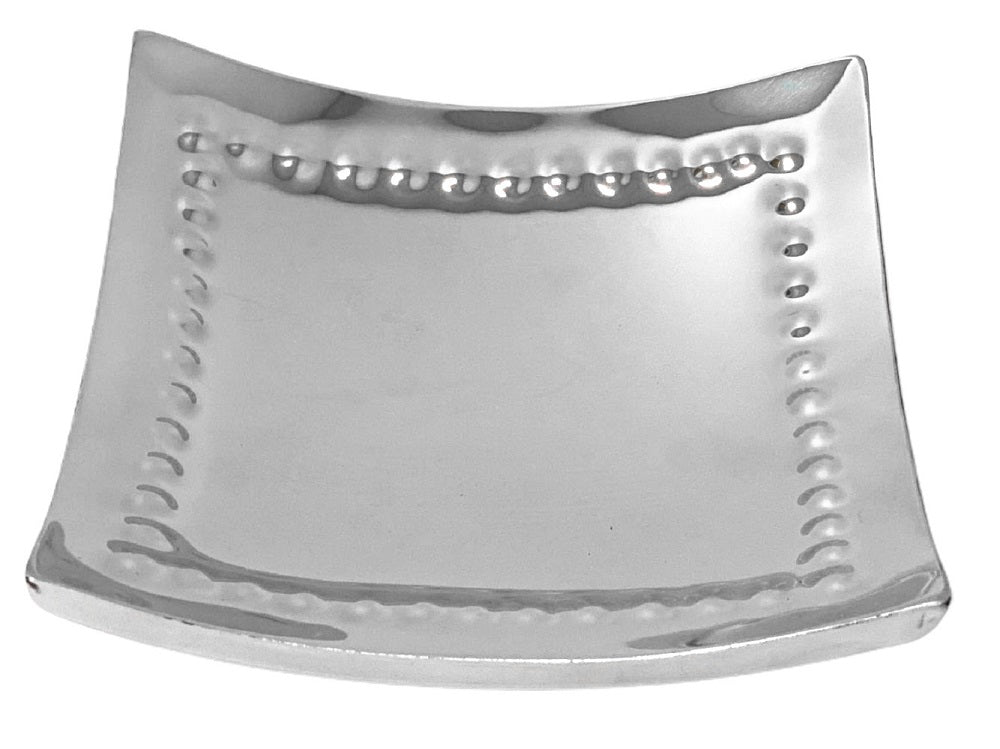 Serving Tray - Curved - Plain & Shiny - Square