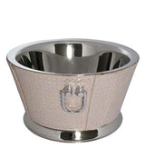 Pink Leather Straight Wine Cooler