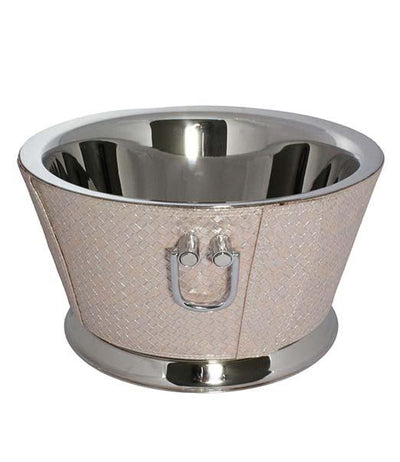 Pink Leather Straight Wine Cooler
