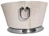 Wine Chiller Bucket - Pink Leather