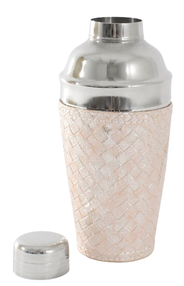 Cocktail Shaker - Pink Leather