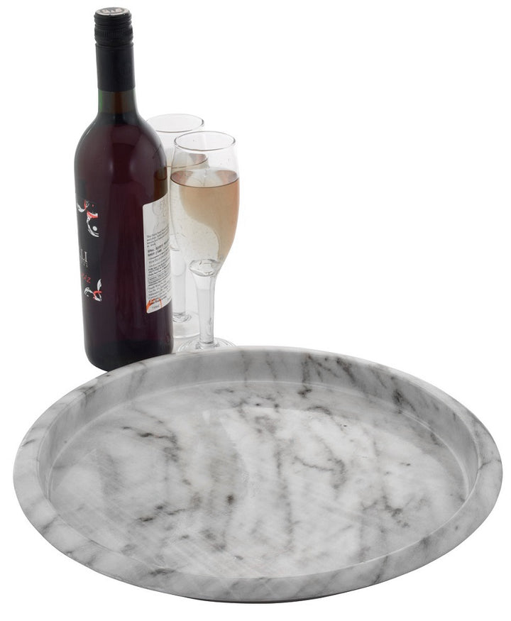 Serving Tray - White Marble