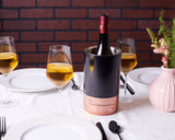 Wine Cooler - Copper & Black Matte