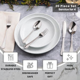 Silverware Set - Beads - 20 Pieces