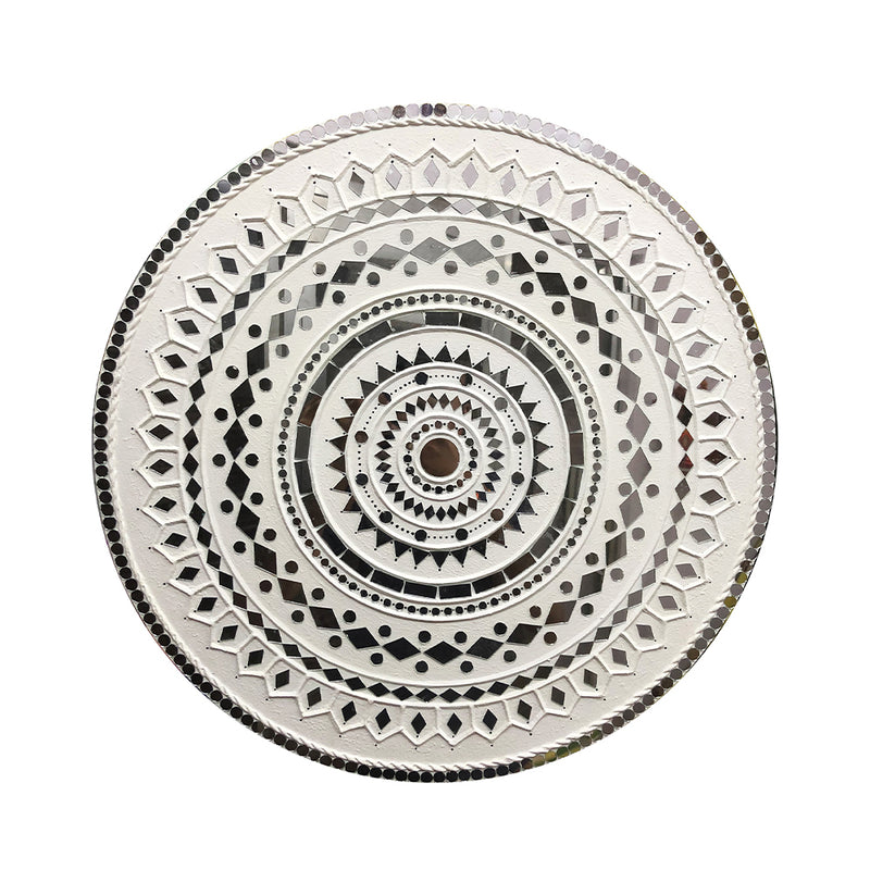 Handmade Lippan Art Mirror Home Decor