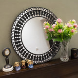 Handmade Lippan Art Mirror Home Decor - view 18