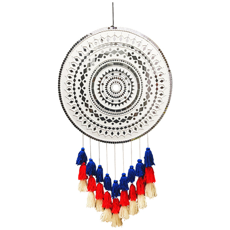 Handmade Lippan Art Mirror Home Decor