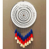 Handmade Lippan Art Mirror Home Decor - view 16