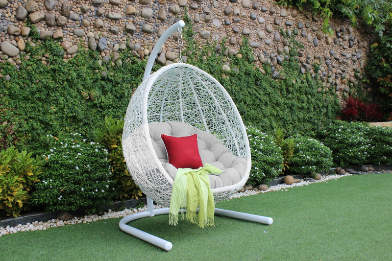 Egg Chair with Stand and Cushion for Outside Hammock Chair