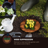 24 Inches Weed Control Discs Coco Tree Rings