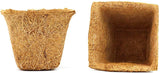 Coco Coir Seed Starter Germination Cups - 4 inches, 20 Pack