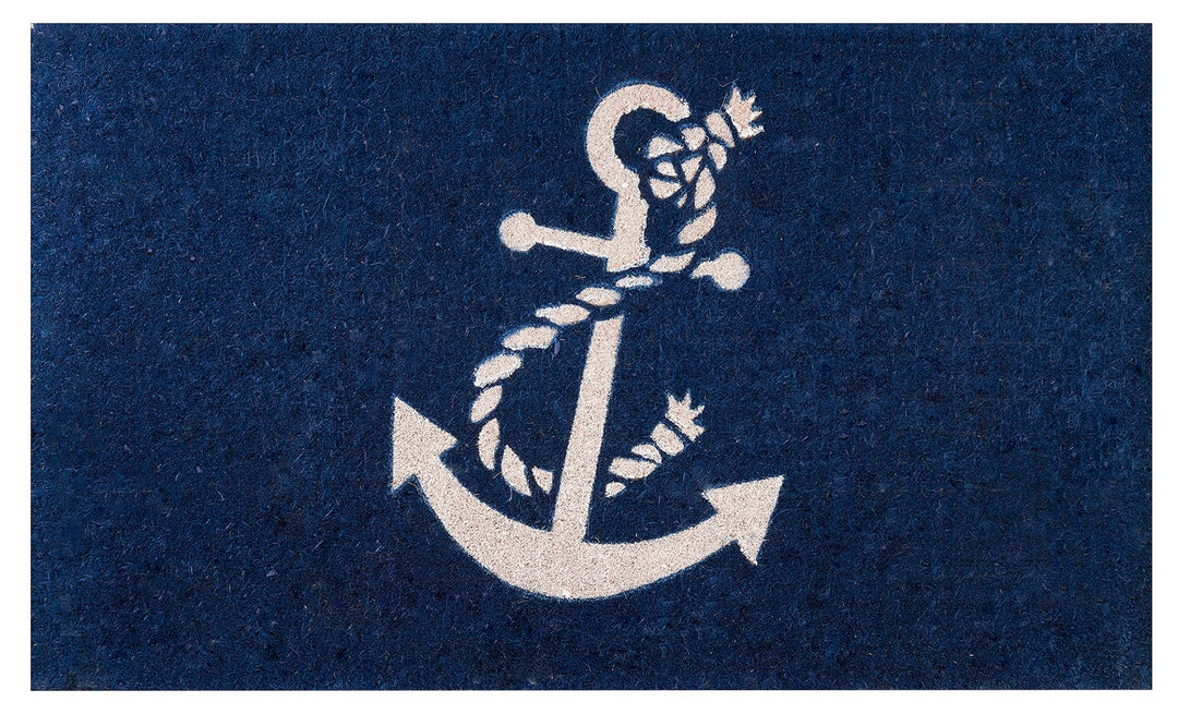 Anchor Handwoven Coco Welcome Doormat