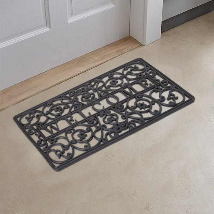 Royal Gate Iron Rubber Welcome Doormat