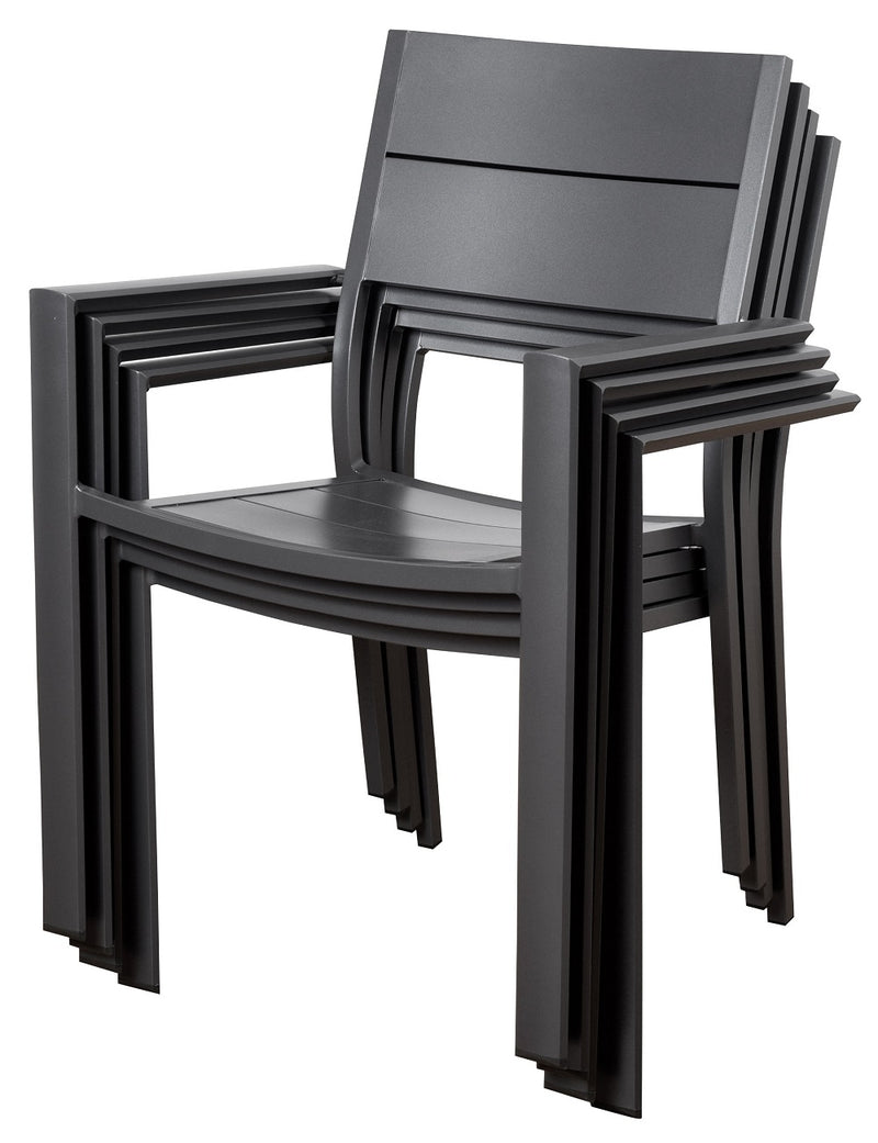 Koningsdam 9 Piece Aluminum Patio Dining Set