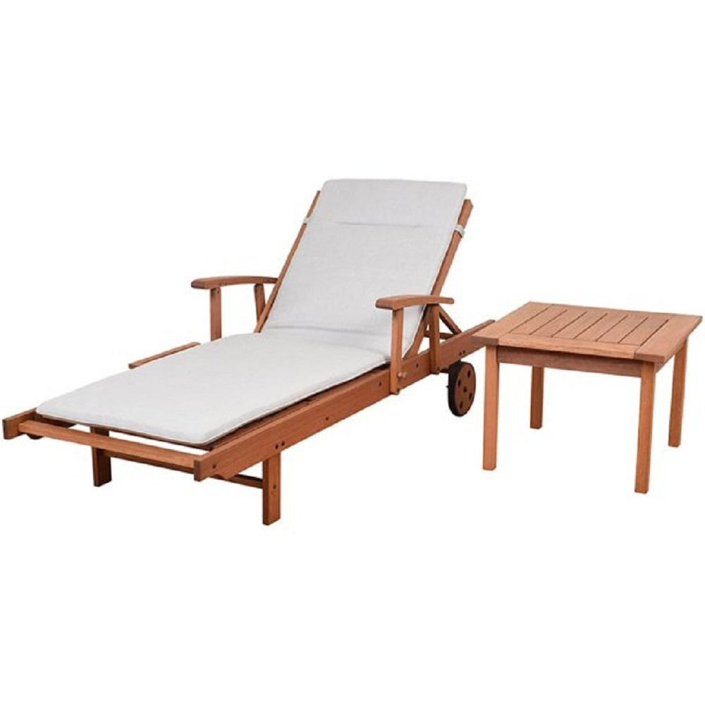 Nieuw 2 Piece Patio Chaise Lounge Chair Set