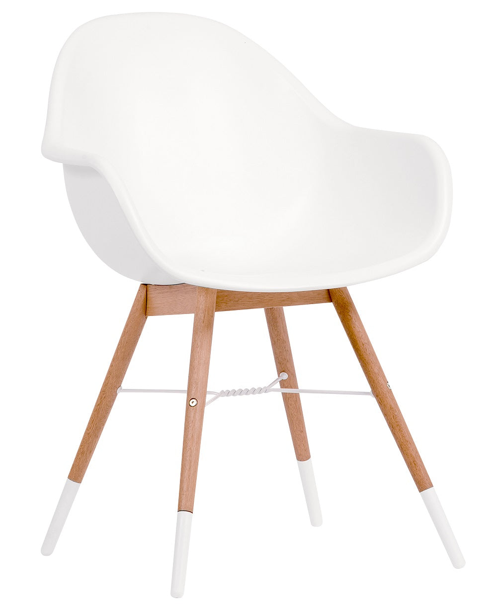 4 Piece Teak Charlotte Eucalyptus Patio Armchair Chair Set