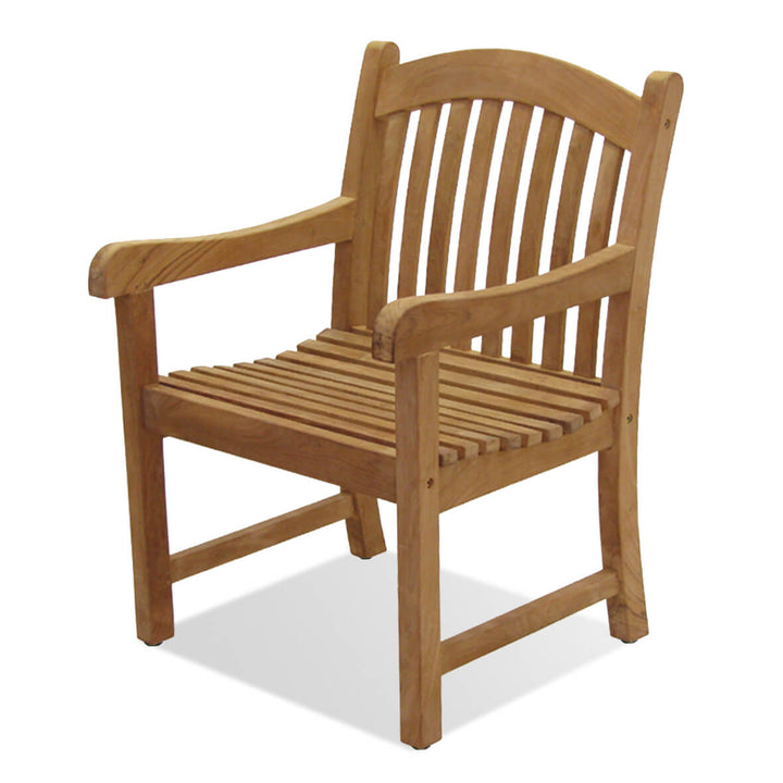 Newcastle Wooden Armchair 2 Piece Stackable Armchair Set