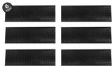 Checker Rubber Stair Tread Mats (6 Piece Set)