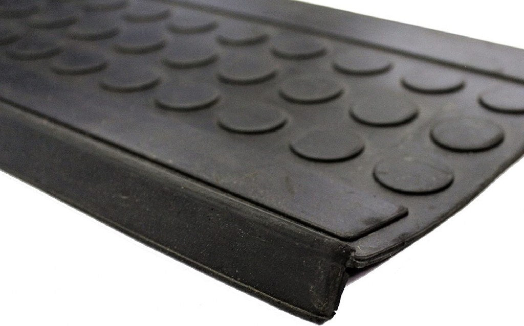 Chevron Rubber Stair Tread Mats (6 Piece Set) - view 2