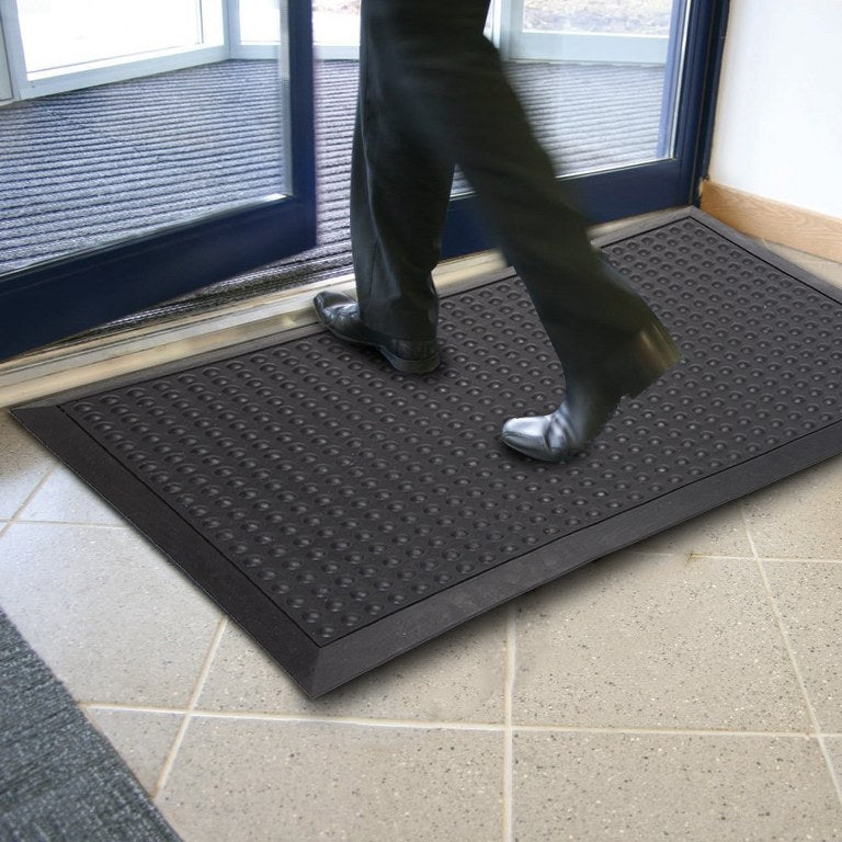 Bubble Scraper Rubber Floor Mat | Rubber Doormats – EnvelorHome