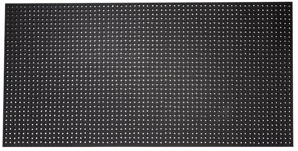 Circle Drainage Rubber Floor Runner Mat