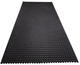 Circle Drainage Rubber Floor Runner Mat