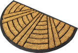 Art Rubber Backing Coir Welcome Doormat