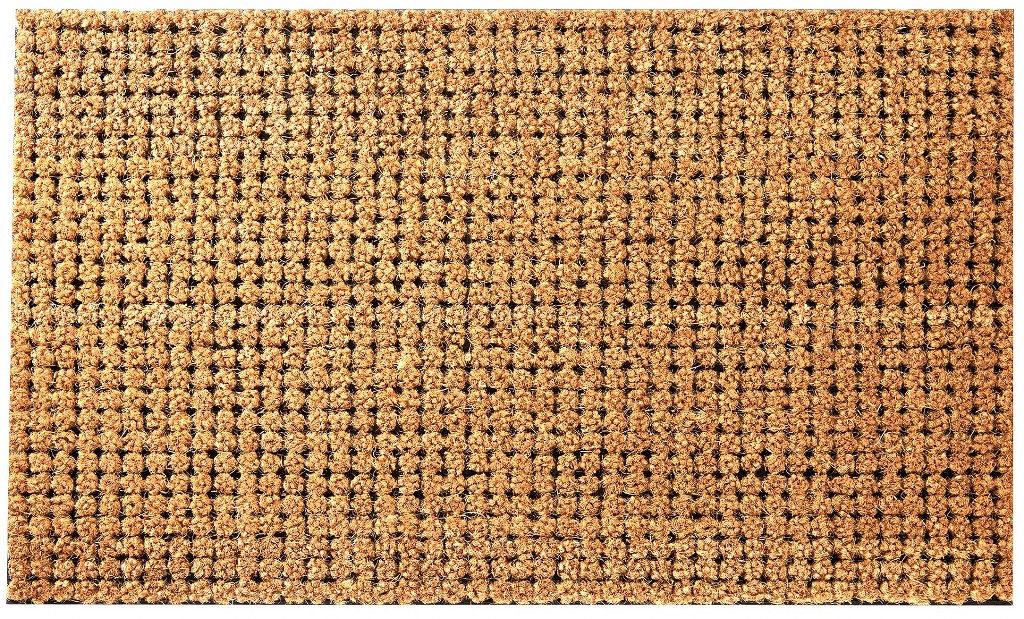 Coir Cluster Welcome Door Mat 18 x 30 Inches