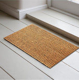 Coir Cluster Welcome Door Mat 18 x 30 Inches
