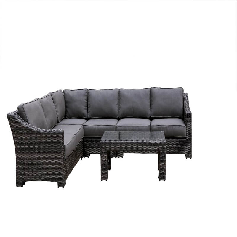 Outdoor Patio Furniture Sectional Set
