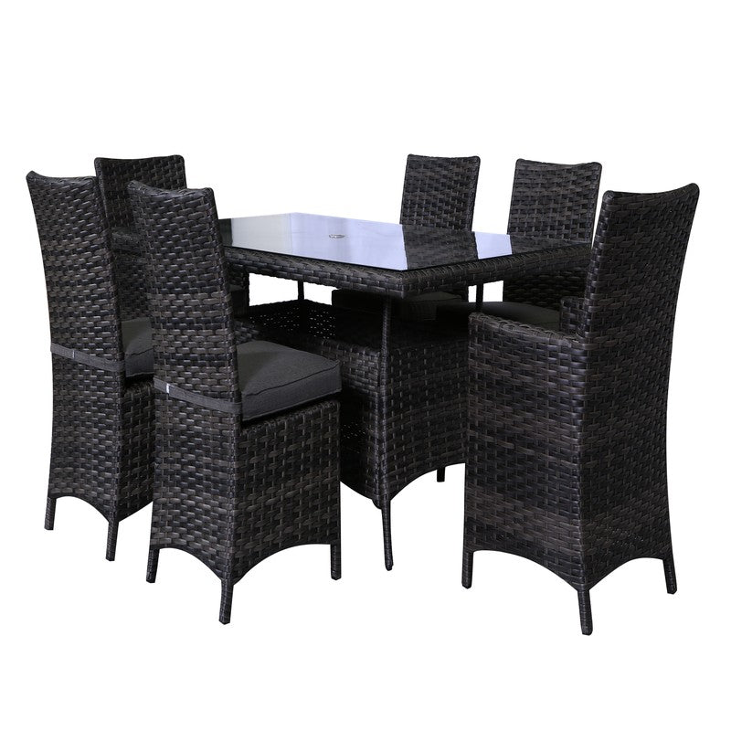 Outdoor Dining Set Includes Table Chairs