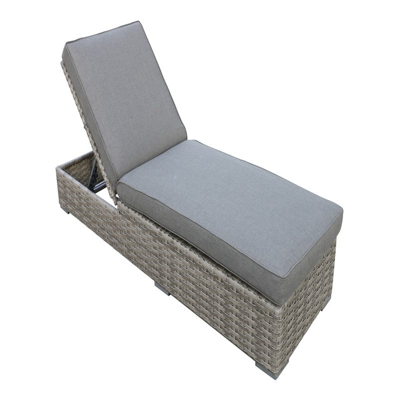 Bali Outdoor Adjustable Chaise Lounge Chair