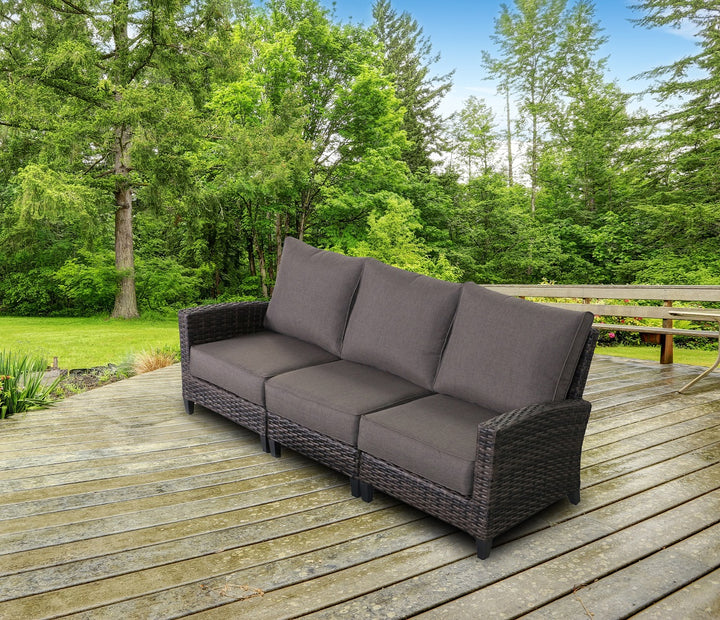 Barbados Outdoor Patio Furniture Backyard Couch