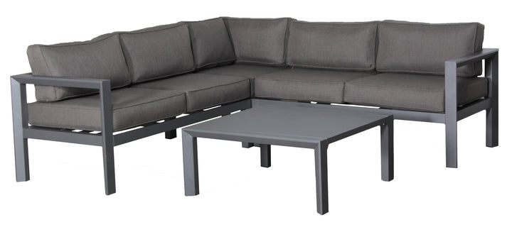 Cabo 4-Piece Outdoor Patio Furniture Sectional Set