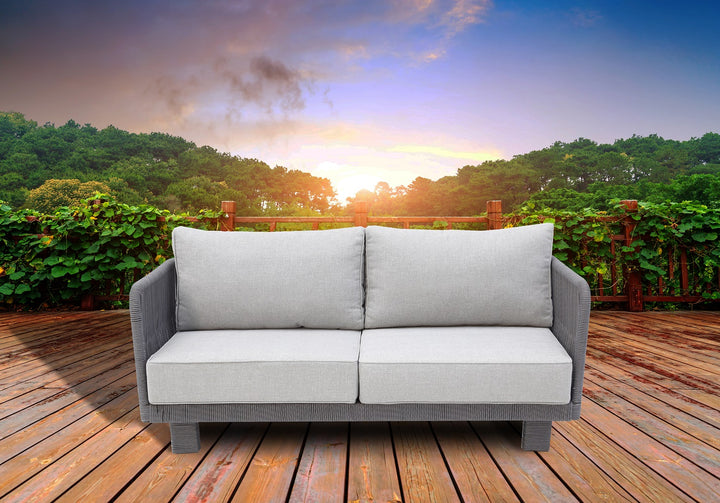 Cancun Outdoor Patio Furniture Love Seat
