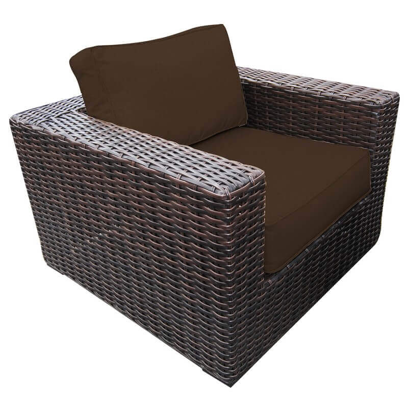Santa Monica Outdoor Patio Furniture Club Chair