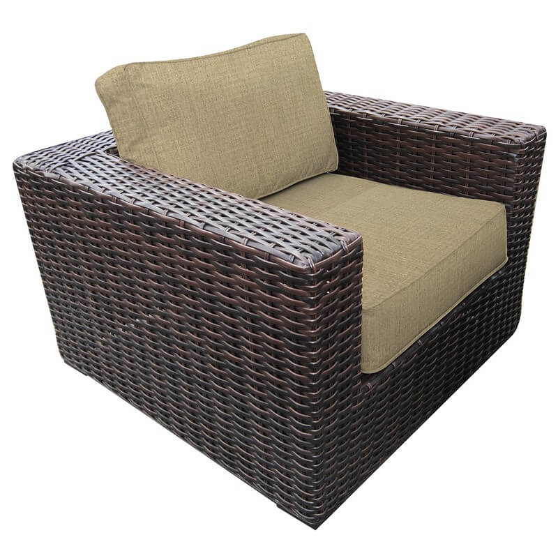 Santa Monica Outdoor Patio Furniture Club Chair