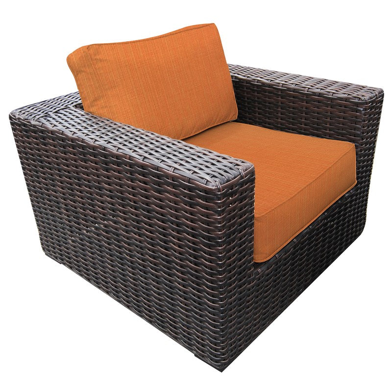 Santa Monica Outdoor Patio Furniture Club Chair