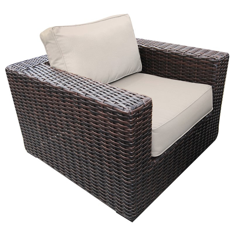 Santa Monica Outdoor Patio Furniture Club Chair