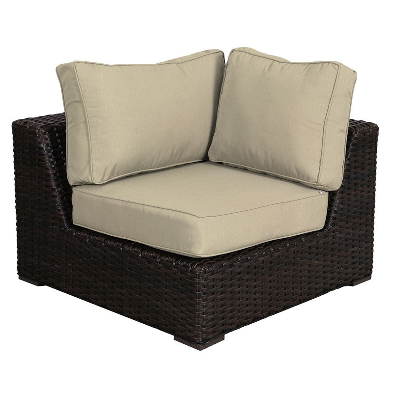 Santa Monica Outdoor Patio Furniture Corner Sectional