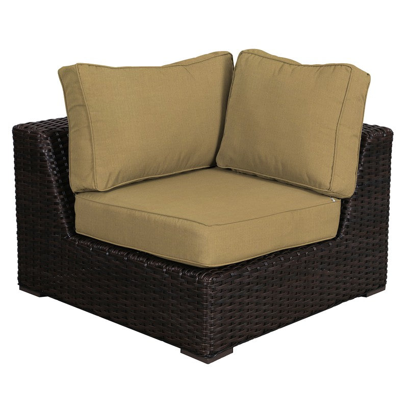 Santa Monica Outdoor Patio Furniture Corner Sectional