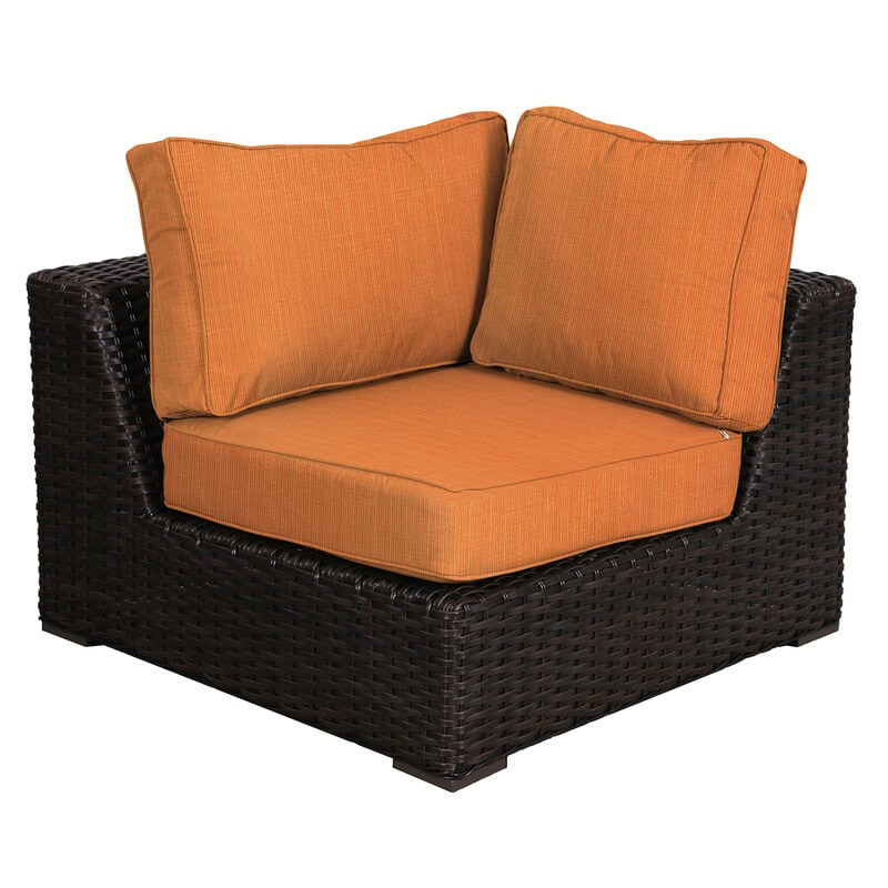 Santa Monica Outdoor Patio Furniture Corner Sectional