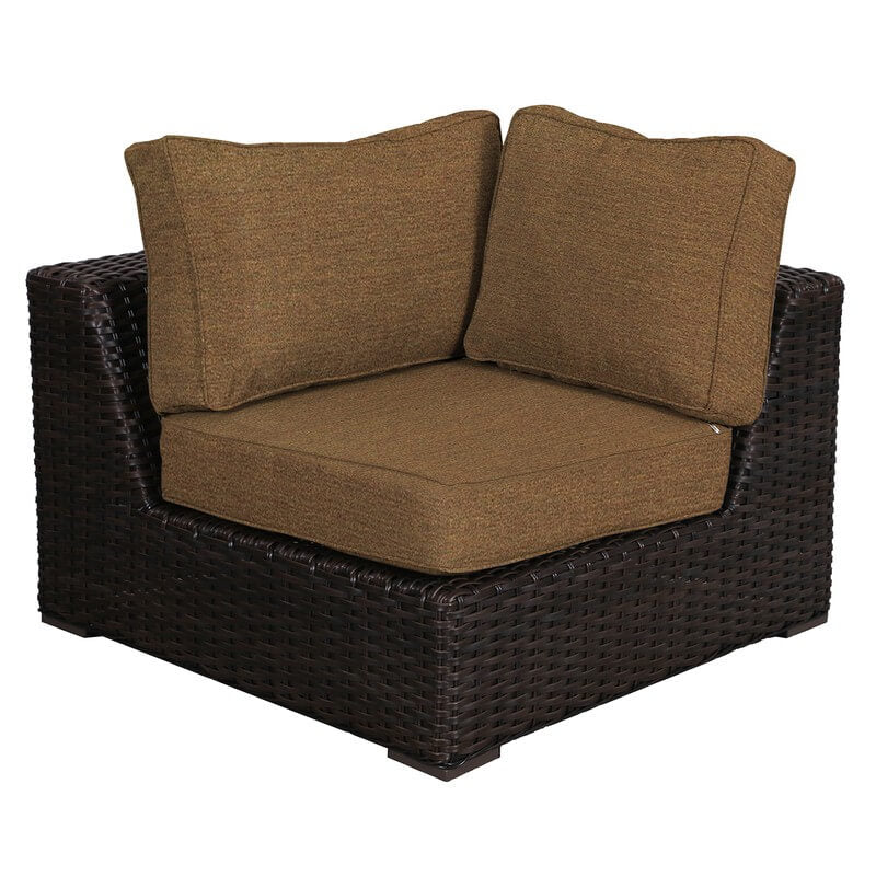 Santa Monica Outdoor Patio Furniture Corner Sectional
