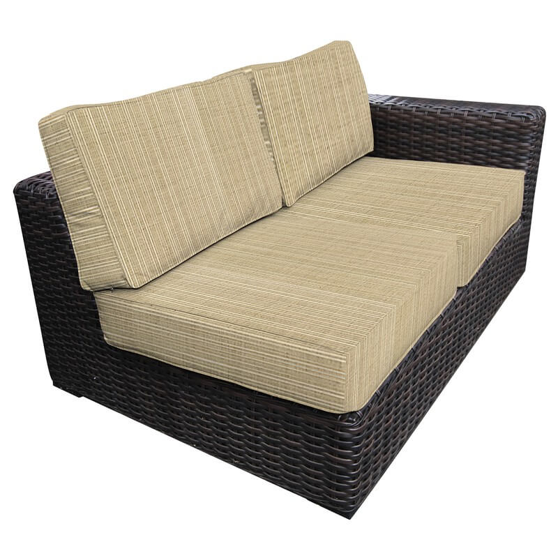 Santa Monica Outdoor Patio Furniture Left Side Sectional