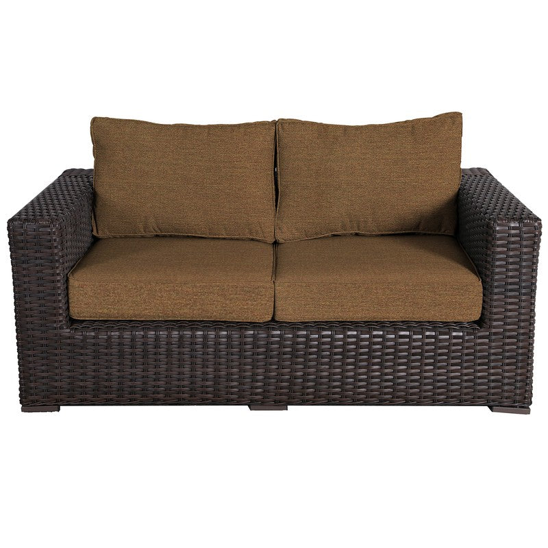 Santa Monica Outdoor Patio Furniture Love Seat