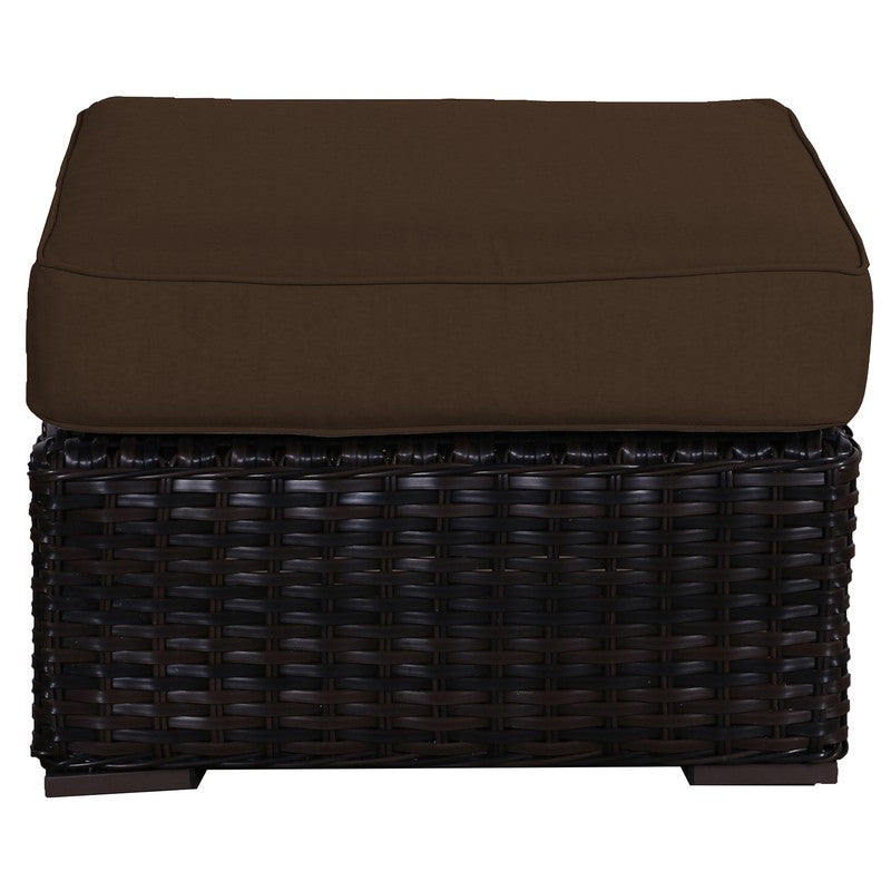 Santa Monica Outdoor Patio Furniture Stool Foot Rest