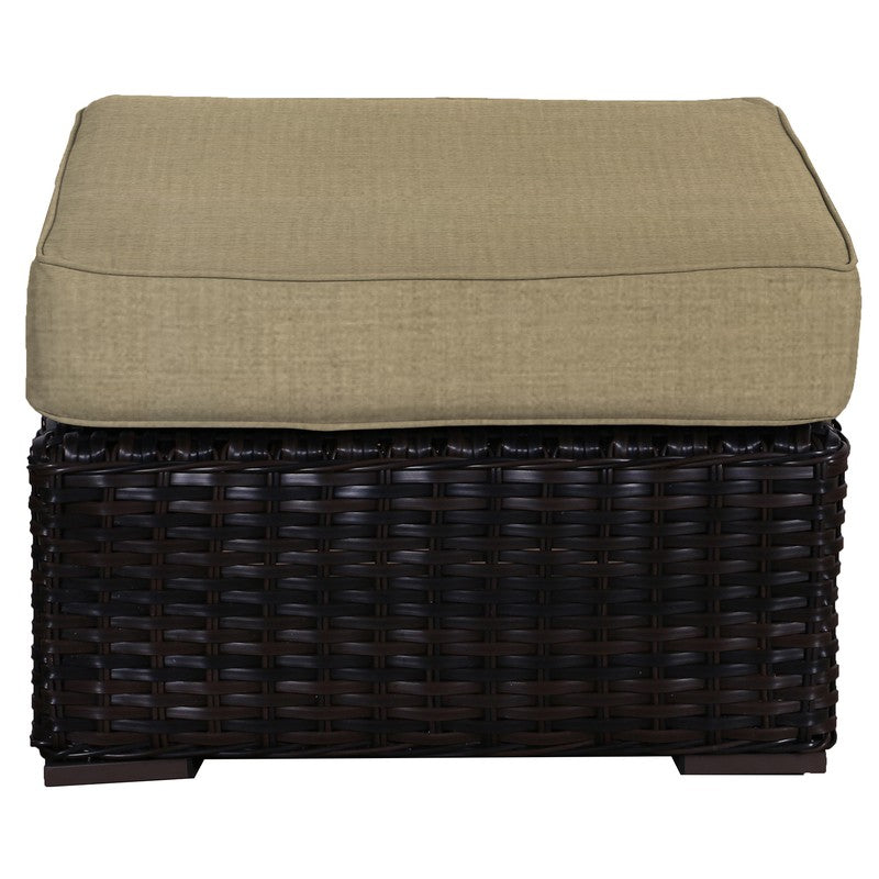 Santa Monica Outdoor Patio Furniture Stool Foot Rest